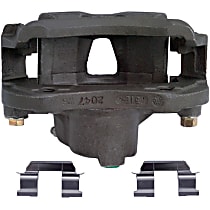Front, Passenger Side Brake Caliper, Front Wheel Drive, With Metal Piston; With Mounting Bracket, Reman Series