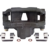 Front, Driver Side Brake Caliper, Front Wheel Drive, With Metal Piston, Supplied With Mounting Bracket, Reman Series