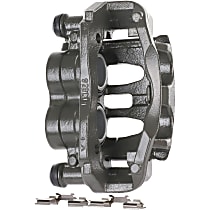 Front, Driver Side Brake Caliper, Rear Wheel Drive, with Metal Piston, Supplied with Mounting Bracket, Reman Series