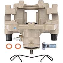 Rear, Driver Side Brake Caliper, Front Wheel Drive, With Metal Piston, Supplied With Mounting Bracket, Reman Series