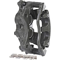 Front, Driver Side Brake Caliper, Rear Wheel Drive, With Metal Piston; With Mounting Bracket, Reman Series