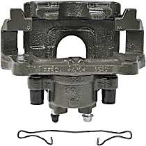 Front, Passenger Side Brake Caliper, All Wheel Drive, With Metal Piston; With Mounting Bracket, Reman Series
