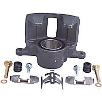 Front, Driver Side Brake Caliper, Front Wheel Drive, with Metal Piston, Supplied without Mounting Bracket, Reman Series