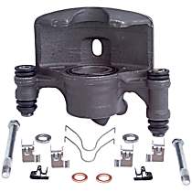 Front, Driver Side Brake Caliper, Front Wheel Drive, Casting # 51-18, To VIN # LZ090310, with Metal Piston, Supplied without Mounting Bracket, Reman Series