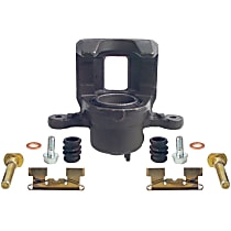 Front, Driver Side Brake Caliper, Front Wheel Drive, With Metal Piston; Without Mounting Bracket, Reman Series