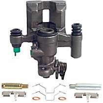 Rear, Driver Side Brake Caliper, Front Wheel Drive, with Metal Piston, Supplied without Mounting Bracket, Reman Series