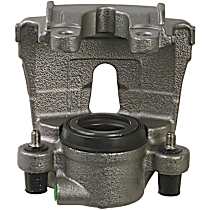 Front, Driver Side Brake Caliper, Rear Wheel Drive, With Metal Piston; Without Mounting Bracket, Reman Series