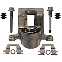 Rear, Driver Side Brake Caliper, All Wheel Drive, with Metal Piston, Supplied without Mounting Bracket, Reman Series