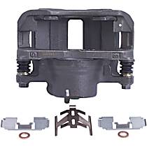 Front, Passenger Side Brake Caliper, FI, Front Wheel Drive, With Metal Piston; With Mounting Bracket, Reman Series