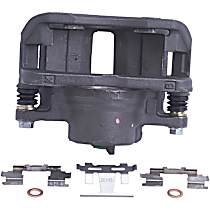 Front, Driver Side Brake Caliper, Front Wheel Drive, With Metal Piston, Supplied With Mounting Bracket, Reman Series