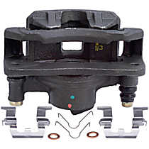 Front, Passenger Side Brake Caliper, Front Wheel Drive, With Metal Piston, Supplied With Mounting Bracket, Reman Series