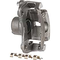Front, Driver Side Brake Caliper, Front Wheel Drive, From 04/01/1989; With Metal Piston; With Mounting Bracket, Reman Series