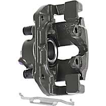 Front, Passenger Side Brake Caliper, Rear Wheel Drive, With Metal Piston; With Mounting Bracket, Reman Series