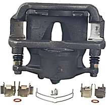 Front, Passenger Side Brake Caliper, Front Wheel Drive, With Metal Piston, Supplied With Mounting Bracket, Reman Series