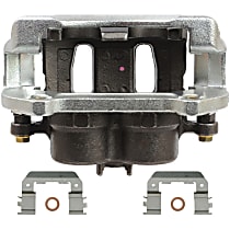 Front, Passenger Side Brake Caliper, Four Wheel Drive, with Metal Piston, Supplied with Mounting Bracket, Reman Series