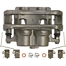 Front, Passenger Side Brake Caliper, All Wheel Drive, Japan Built; With Metal Piston; With Mounting Bracket, Reman Series