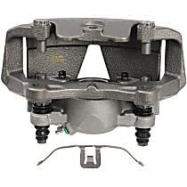 Front, Driver Side Brake Caliper, All Wheel Drive, With Metal Piston, Supplied With Mounting Bracket, Reman Series
