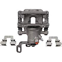 Rear, Passenger Side Brake Caliper, Front Wheel Drive, With Metal Piston; With Mounting Bracket, Reman Series
