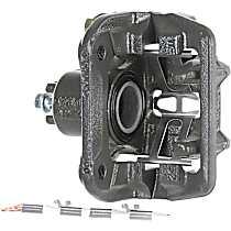 Rear, Driver Side Brake Caliper, Front Wheel Drive, With Metal Piston; With Mounting Bracket, Reman Series