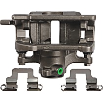 Rear, Driver Side Brake Caliper, All Wheel Drive, with Metal Piston, Supplied without Parking Brake Motor, Supplied with Mounting Bracket, Reman Series