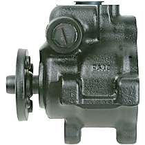 Power Steering Pump, Bolt-Retained Pulley; Without Reservoir, 6 Cyl 2.5L, Without Pulley, Reman Series - 