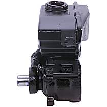 Power Steering Pump, Supplied Without Electronic Variable Orifice (Evo) Component, With Variable Effort Steering (Nv7), Without Aftermarket Filtration Improvement, Reservoir Included, 6 Cyl 3.1L, With Reservoir, Without Pulley, Reman Series - 