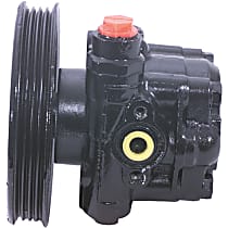 Power Steering Pump, 4 Cyl 1.8L, Without Reservoir, With Pulley, Reman Series - 
