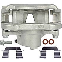 Front, Passenger Side Brake Caliper, Front Wheel Drive, With Metal Piston, Supplied With Mounting Bracket, New Series