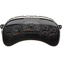 2L-1002 Instrument Cluster - Analog, Black, Direct Fit, Sold individually
