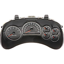 2L-1025 Instrument Cluster - Analog, Black, Direct Fit, Sold individually