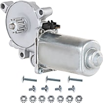 Front or Rear, Passenger Side Window Motor, Without Regulator, Remanufactured, Reman Series - Front or Rear, Passenger Side