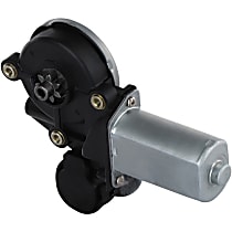 Front, Passenger Side Window Motor, Contains Gear, Without Regulator, Remanufactured, Reman Series - Front, Passenger Side