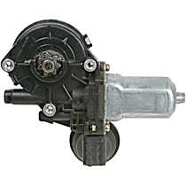 Front, Passenger Side Window Motor, Contains Gear, Without Regulator, Remanufactured, Reman Series - Front, Passenger Side