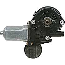 Front, Driver Side Window Motor, Contains Gear, Without Regulator, Remanufactured, Reman Series - Front, Driver Side