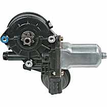 Front, Passenger Side Window Motor, Contains Gear, Without Regulator, Remanufactured, Reman Series - Front, Passenger Side