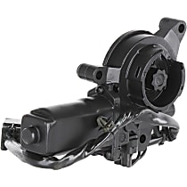 Front, Driver Side Window Motor, Without Regulator, Remanufactured, Reman Series