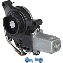 Front, Passenger Side Window Motor, Without Regulator, Remanufactured, Reman Series - Front, Passenger Side
