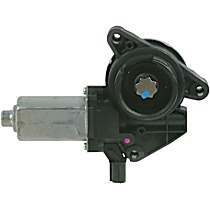 Rear, Driver Side Window Motor, Without Regulator, Remanufactured, Reman Series - Rear, Driver Side