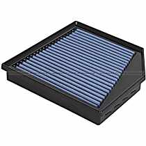 Oiled Air Filter, 6 Cyl 2.5L, Polyurethane Frame, Washable And Reusable, Bump Seal Design, Rounded Open Pleats, Power MagnumFlow Pro 5R Series - 