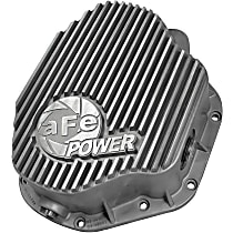 46-70030 Power Street Series Differential Cover - Natural, Aluminum, Direct Fit, Sold individually