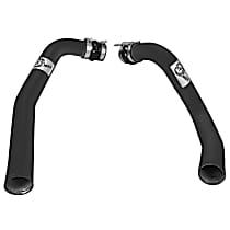 Power BladeRunner Series Intercooler Hose - Powdercoated Black, Aluminum, Direct Fit, Kit
