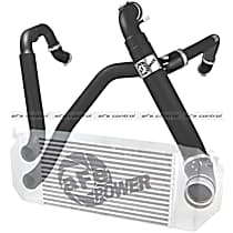 46-20214-B Power BladeRunner Series Intercooler Hose - Powdercoated Black, Aluminum, Direct Fit, Kit