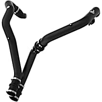 46-20298-B BladeRunner Series Intercooler Hose - Black, Aluminum, Direct Fit, Set