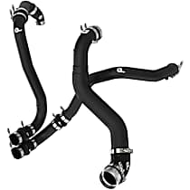 46-20514-B Intercooler Hose - Black, Aluminum, Direct Fit, Sold Individually