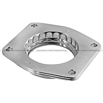 46-31004 Throttle Body Spacer - Clear Anodized, Aluminum, Direct Fit, Sold individually