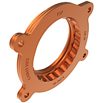 46-34016 Throttle Body Spacer - Clear Anodized, Billet Aluminum, Sold Individually
