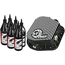 Power Pro Series Differential Cover - Powdercoated Black, Aluminum, Direct Fit, Sold Individually