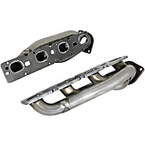 48-32023 Headers Shorty, Natural, Made of Stainless Steel