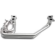 48-36803 Headers Long Tube, Brushed, Made of Stainless Steel