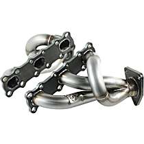 48-46101 Headers Shorty, Natural, Made of Stainless Steel